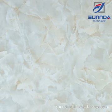 3D printing glazed polished porcelain tile with Nano protection